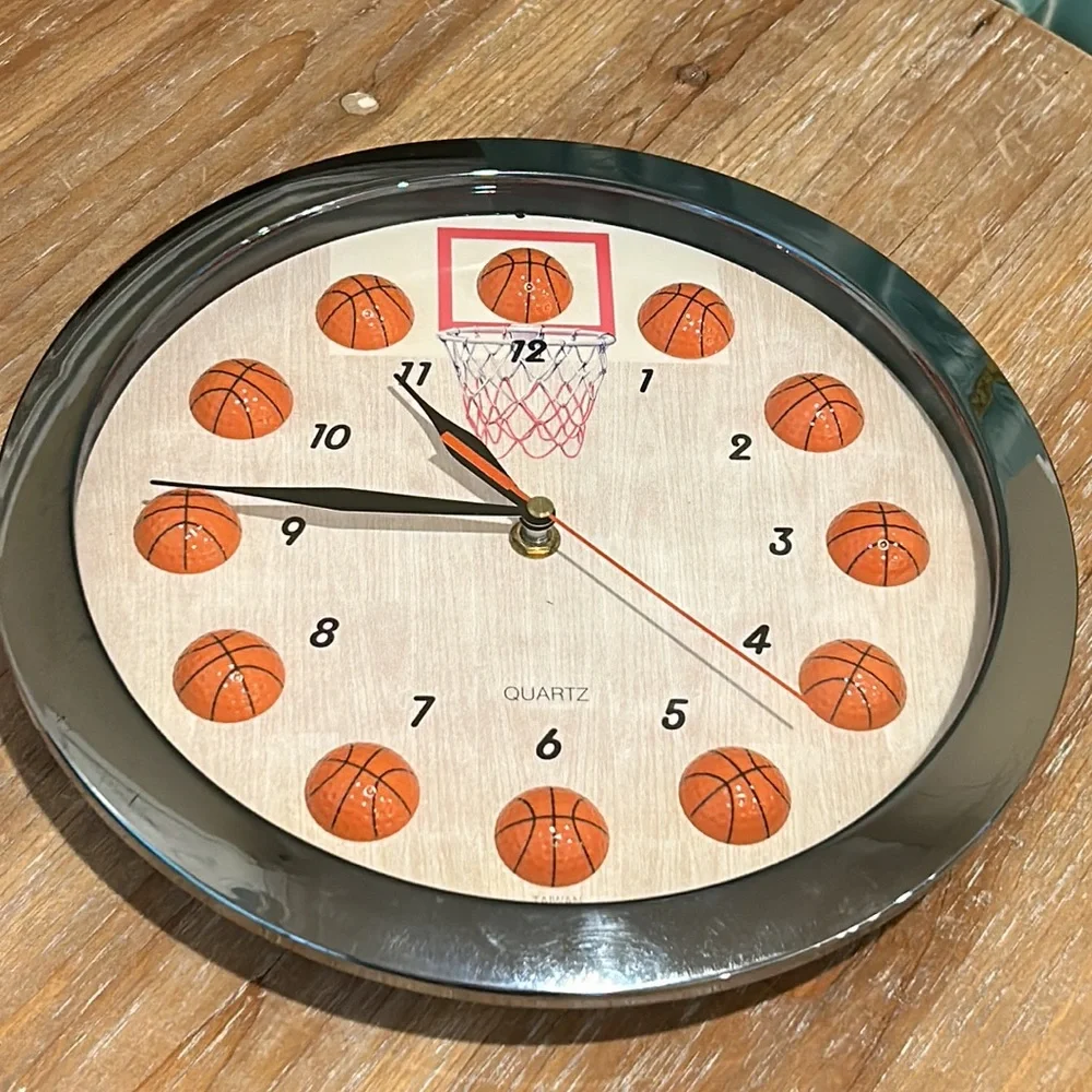 Basketball Wall Clock